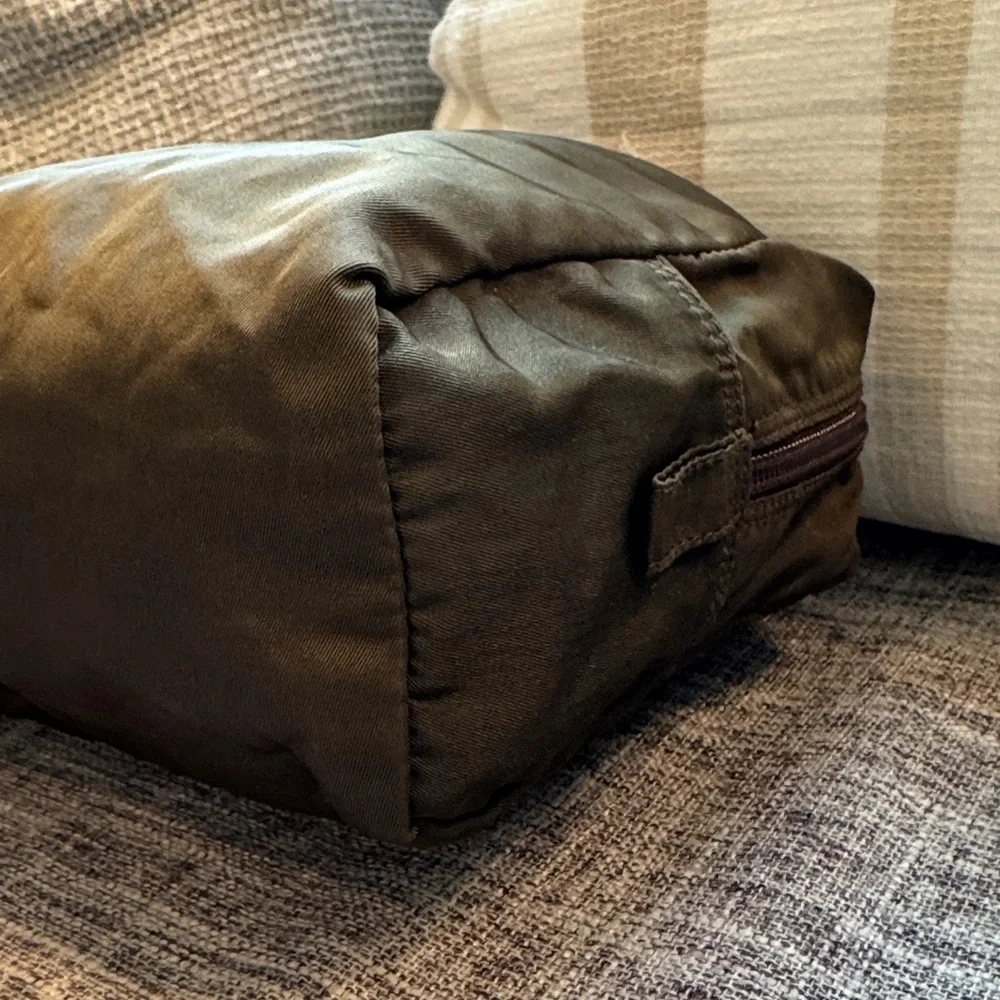 Prada  Hunter Green Toiletry Bag